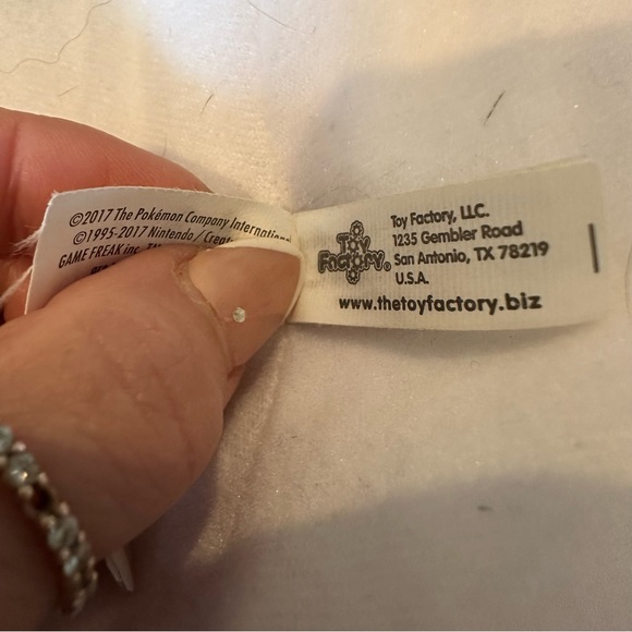 Toy Factory Plush HUGE Pokémon Ball 18” Height - Picture 6 of 6